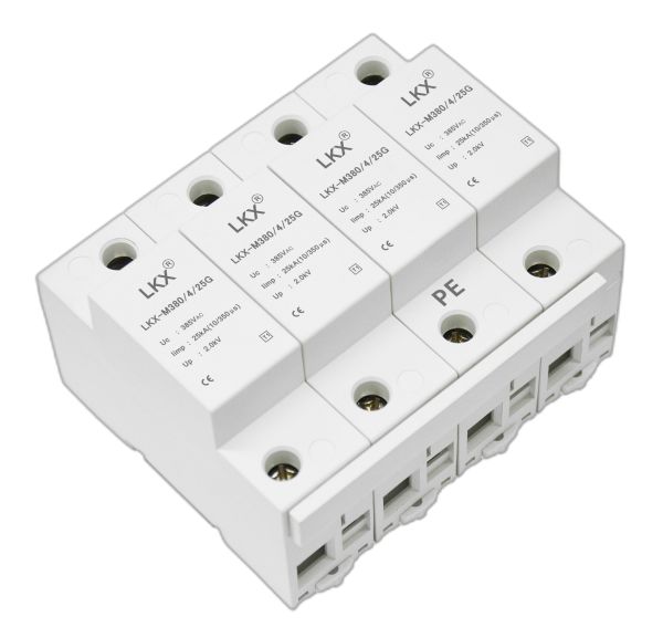 三相電源防雷器10/350，電源防雷器10/350，16mm 一級 T1