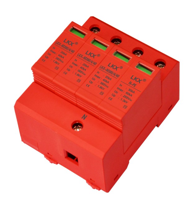 三相電源防雷模塊（3+NPE、18mmm） UC385、40kA.jpg